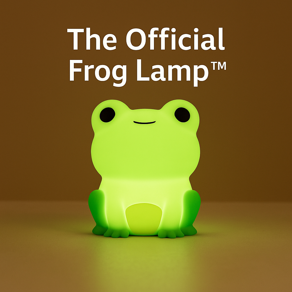 The Official Funny Frog Lamp™